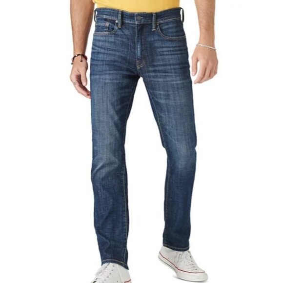 Lucky Brand 410 Athletic Men's Jeans Straight Blue Stretch Denim W30 L30 NEW - Picture 1 of 12